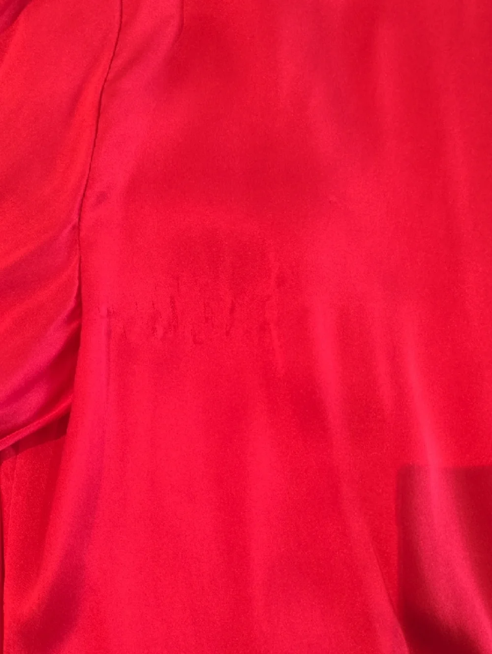 ZIMMERMAN Hot Pink Satin Wrap Dress - Picture 6 of 7